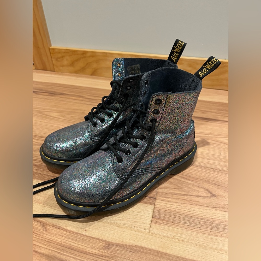 Dr Martens Pascal Iridescent Boots
